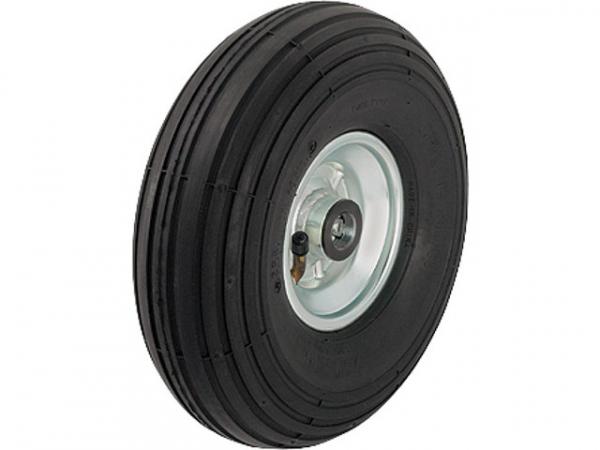 BLICKLE Luftreifen mit Rillenprofil P 261/20-75R, Tragfähigkeit 150 kg Rad D= 260mm, Achsloch D= 20mm