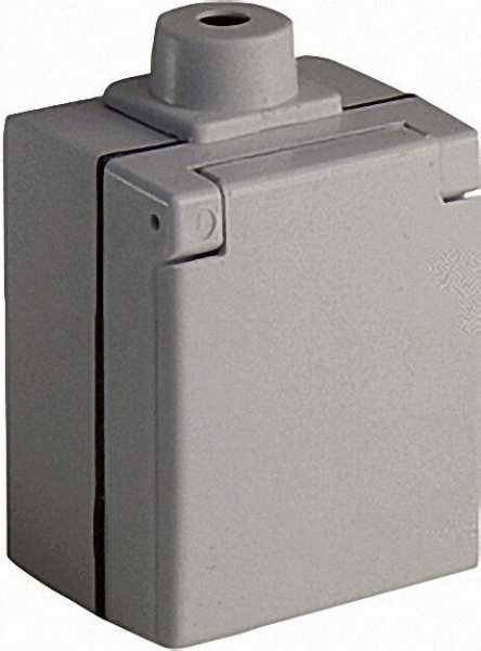Perilex-AP-Steckdose IP44 Grau