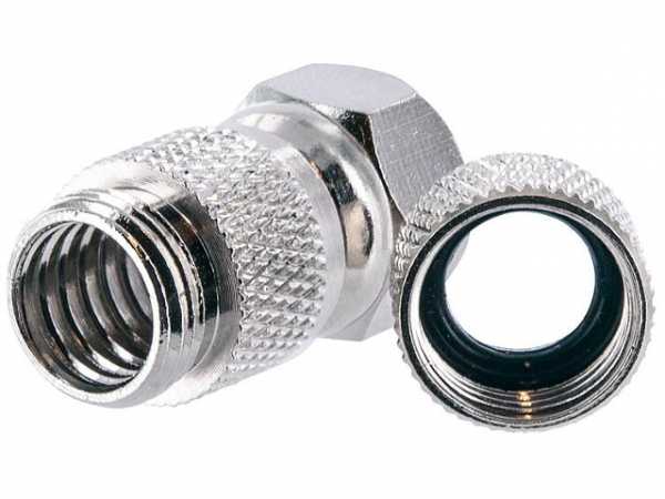 F-Stecker 7,0mm, Wetterschutz, 2-er Set