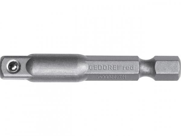 Werkzeugschaft GEDORE red 1/4' 4-kant x 1/4' 6-kant L=50mm