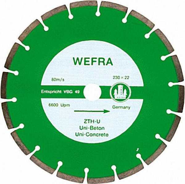 Diamanttrennscheibe Universal ZTH-U 230 x 22mm