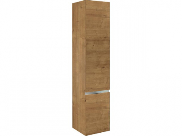 Hochschrank Serie MBK 2 Türen Eiche Arlington, Anschlag links 350x1625x370mm