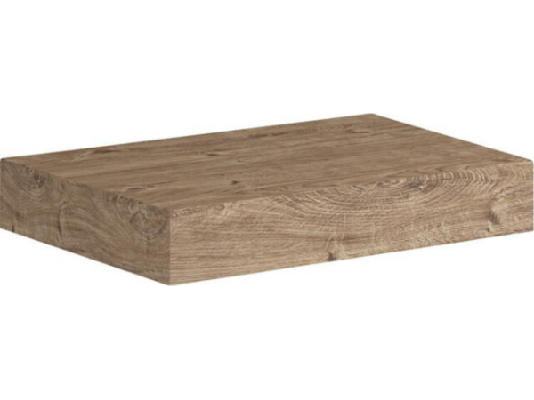 Konsole Kasari Rovere Rustico, o. Bohrung o. Halter, 800x100x460mm