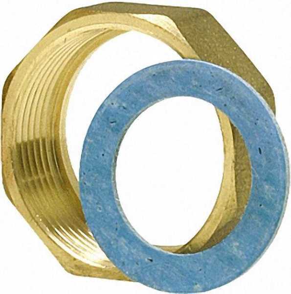 Überwurfmutter 1 1/2'' für Durchflussmesser mit Solardichtung