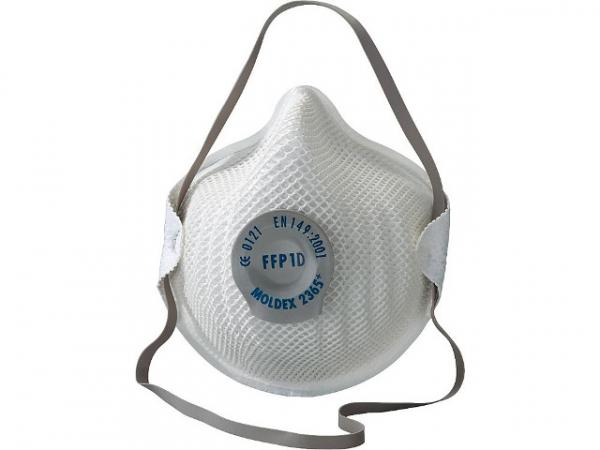 Atemschutzmaske FFP1 D Aktiv Form mit Klimaventil, VPE 20 Stück