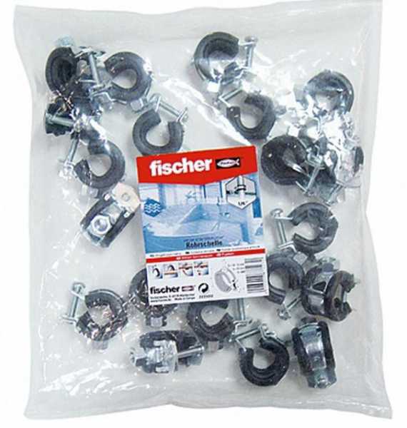 Fischer Gelenkrohrschelle FGRS Plus 1/2", 87125, VPE 20 Stück