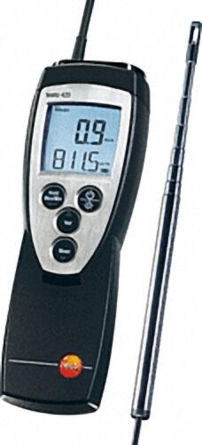 TESTO 0560 4251 /425 thermisches Anemometer mit fest angeschlossener Strömungssonde (mit Teleskop-So