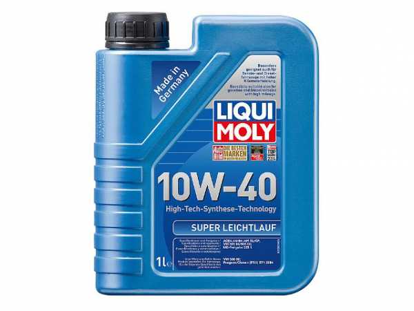 Motorenöl LIQUI MOLY Super Leichtlauf SAE 10W-40 1000ml