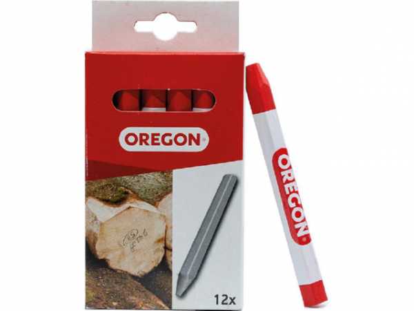 Signierkreide Oregon rot, Länge 120mm, D 12mm VPE 12 Stück