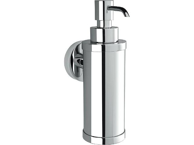 Seifenspender EIGHT mit Behälter aus Metall verchromt Seifenspender EIGHT mit Behälter aus Metall verchromt