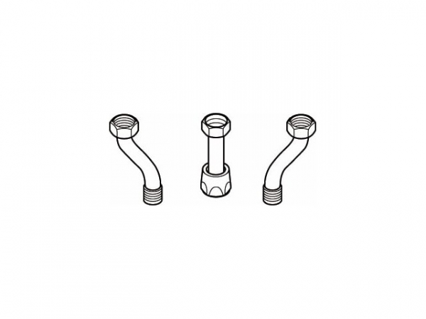 Buderus 87095200 AV - Adapterset für Vaillant Geräte (heizungs- und gasseitig)