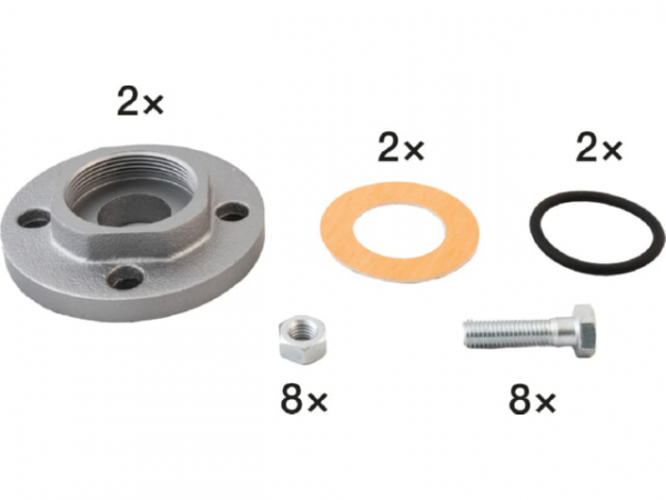 Biral Zwischenstück Nr.25, R 2"/DN32, PN6, Verlängerung 40mm Nr.113819.0150