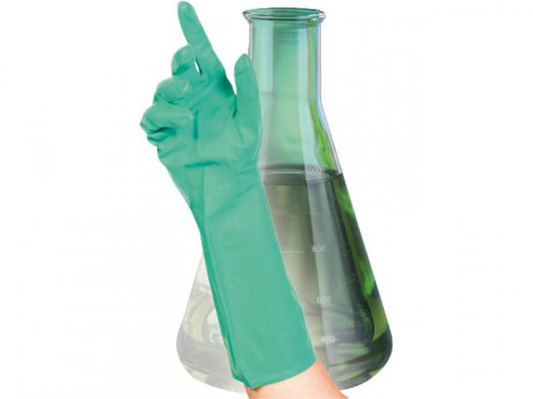 Chemikalien-/ Schutzhandschuh Nitril M, VPE 12 Paar