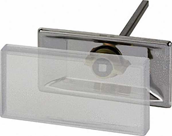 Schweißhalter Edelstahl für Schilder 100 x 50mm VPE 25 Stück