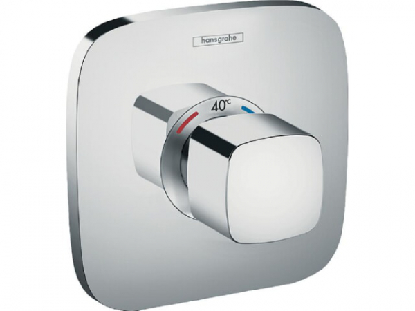 UP-Thermostat Hansgrohe Ecostat E Highflow Fertigset chrom