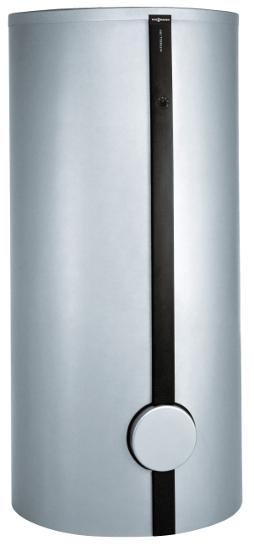 VIESSMANN Z015311 Vitocell 100-V CVAA, 750L Speicher, Wärmedämmung Standard, vitosilber