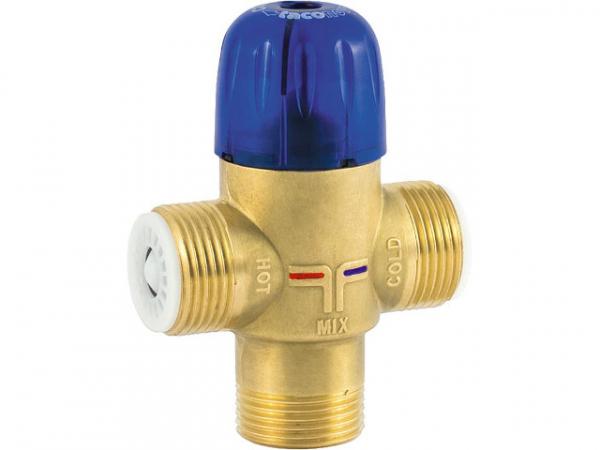 Thermostatisches Mischventil Novamix Value DN 20, 45-65°C RV 1', 35l/min, Kvs: 2,1