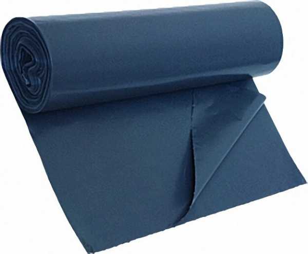 Abfallsack Standard 150 Liter Größe 600+300x1100 Typ 60 1 Rolle = 25 Stück