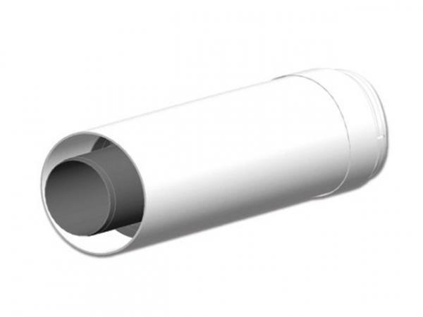 Abgasrohr INTERCAL LAS-System DN 80/125 starr 500 mm