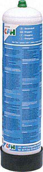 Sauerstoff-Ersatzflasche 1-Liter, 105 bar
