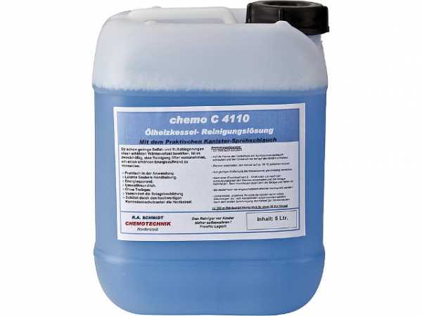 Reinigungslösung für Ölheizkessel Chemo C4110 5 Liter