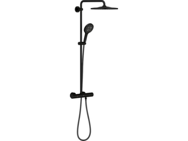 Brause-System Grohe Rainshower Smartactive 310, mit Thermostatbatterie, phantom black