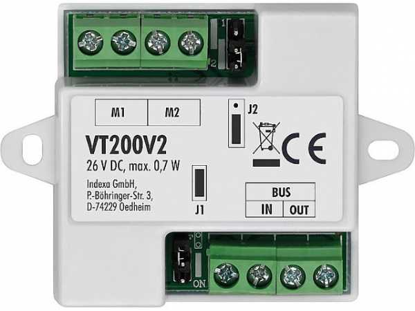 2-fach Video-Verteiler für Video-Türsprechanlage VT200