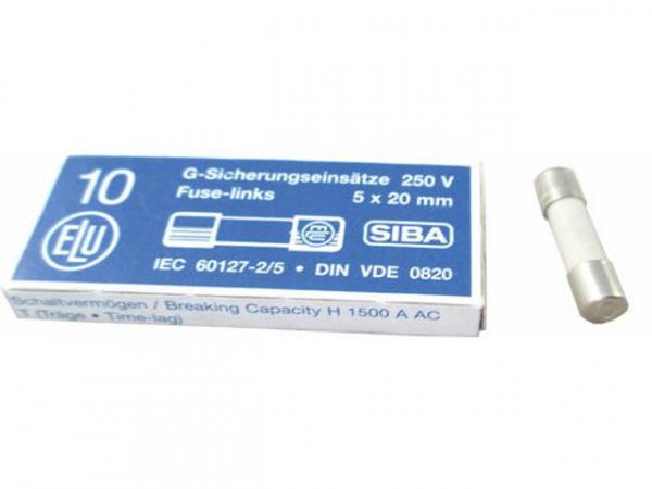 WOLF 2745695 Sicherung Fein 500mA Träge 250V 5x20mm