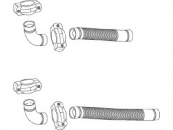 Anschluss-Set Victaulic Heiz. Vorl.-Rl. Flex. Set f. WPS 54-80 HT 8738209083