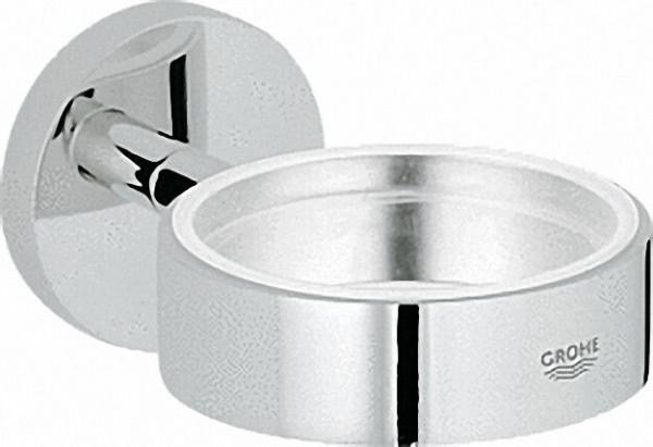 GROHE Halter für Becher, Seifenschale, Glas oder Seifenspender 'Essentials' chrom