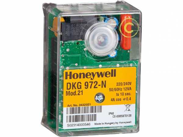 HONEYWELL Relais Satronic DKG 972-N, Modell 21