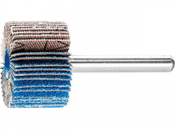 Fächerschleifer Pferd F, d 30 x 20 mm, Schaft-d 6 mm, Körnung A 80