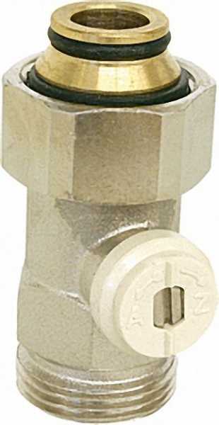 CALEFFI Einzelkugelhahn Durchgang 3/4''IG Eurokonus Rohranschluss 3/4''