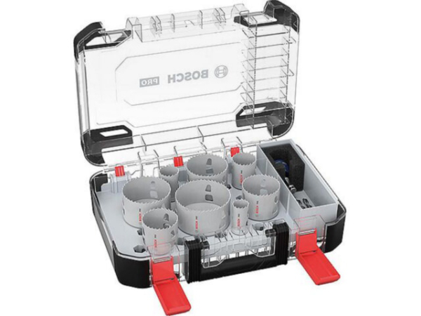 Lochsägen-Set BOSCH PRO PC Plus, 11-teilig, d 25/32/40/54/60/68/76/86
