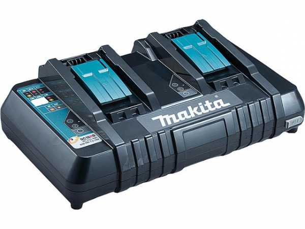 Doppelladegerät MAKITA 14,4 - 18,0V bis max. 5,0 Ah