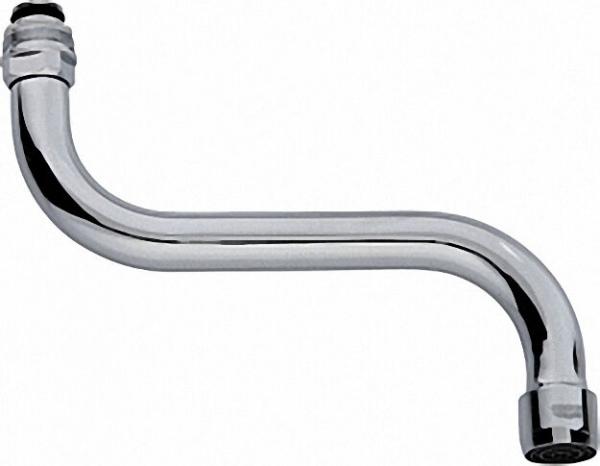 GROHE S-Auslauf Ausladung=150mm Höhe=110mm Außengewinde 22x1