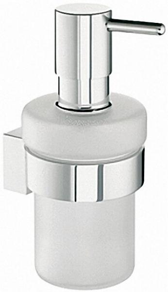 SAM way Seifenspender, Wandmodell, mit Glasbehälter, chrom