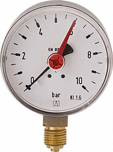 Manometer Solar RF 63 D201 Solar 63mm G 1/4 B radial 0/10 bar Manometer Solar RF 63 D201 Solar 63mm G 1/4 B radial 0/10 bar