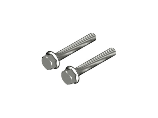 Buderus Schraube M10x65 DIN6921 8.8 Sechskantflansch SW16 Stahl 2 Stück 8738808834