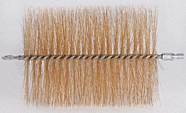 Rauchrohrbesen mit Gewindeaufnahme M 10 Besatzmaterial 130mm durch Besatzlänge ca. 200mm