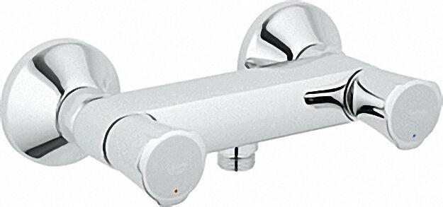 Brausebatterie 'Costa' DN 15, Wandmontage chrom Brausebatterie 'Costa' DN 15, Wandmontage chrom