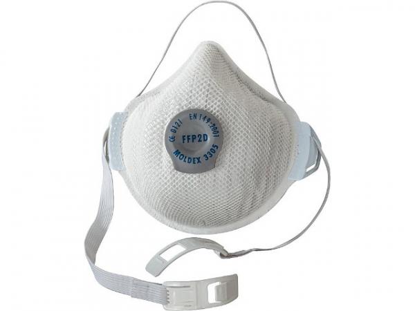Atemschutzmaske FFP2 D Aktiv Form mit Klimaventil, VPE 5 Stück