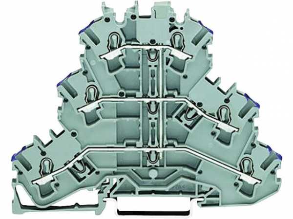 Dreistockklemme Wago 2002-3208 VPE: 50 Stück
