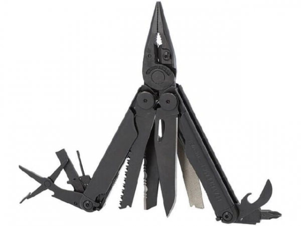 Multi-Tool Leatherman Wave plus schwarz