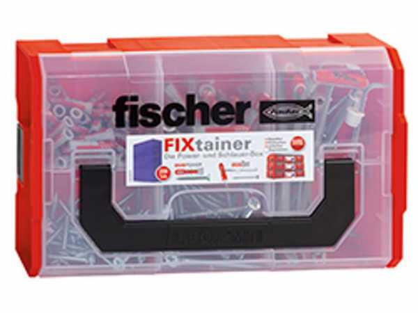 Fischer Dübelset FIXtainer DuoPower Schrauben DUOTEC 539868 200 Teile