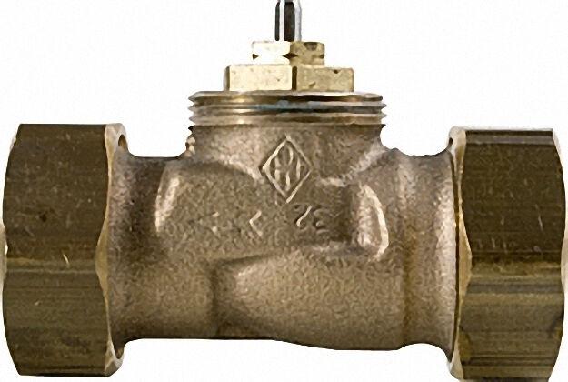 Thermostat-ventilunterteil Durchgang flachdichtend DT 15 (1/2''), Kvs Thermostat-ventilunterteil Durchgang flachdichtend DT 15 (1/2''), Kvs