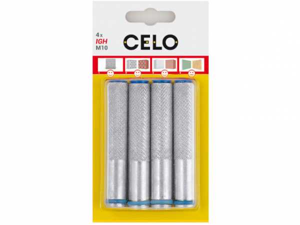 CELO Blister Innengewindehülse IGH-M 8-80, VPE 4 Stück Blister