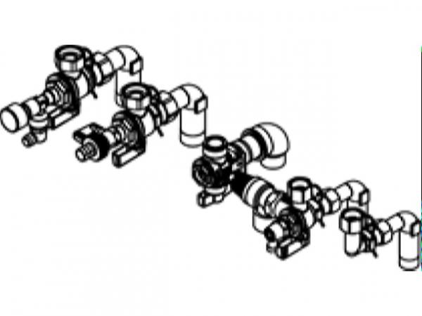 Viessmann Armaturen-Bausatz Kompakt AP EU/CH ZK04933