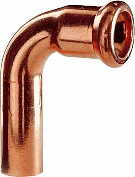 Kupfer Pressfitting Bogen 90° i/a D: 12mm Typ 7001A