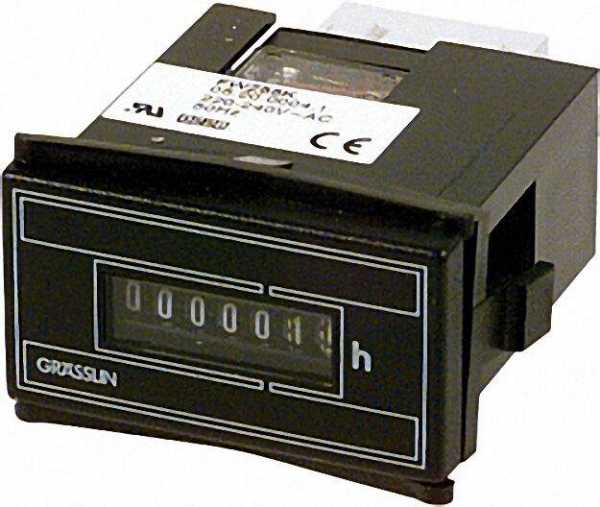 GRÄSSLIN Betriebsstundenzähler Taxxo 712 (FWZ 55 K)